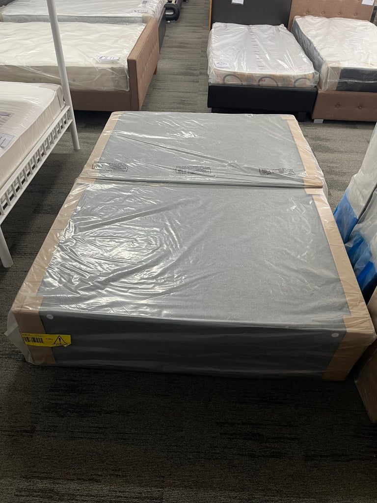 Air Sprung Divan Slide Store 4ft 6 Bed Base 