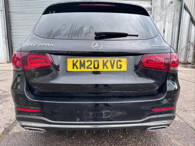 2020 20 REG MERCEDES GLC 220 AMG LINE 4MATIC DAMAGED REPAIRABLE SALVAGE