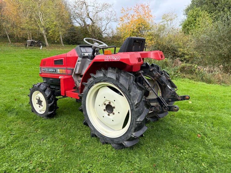 MITSUBISHI MT20 4WD Compact Tractor & Rotavator, flail available ** VIDEO ** ** 1026 Hours ** 20HP