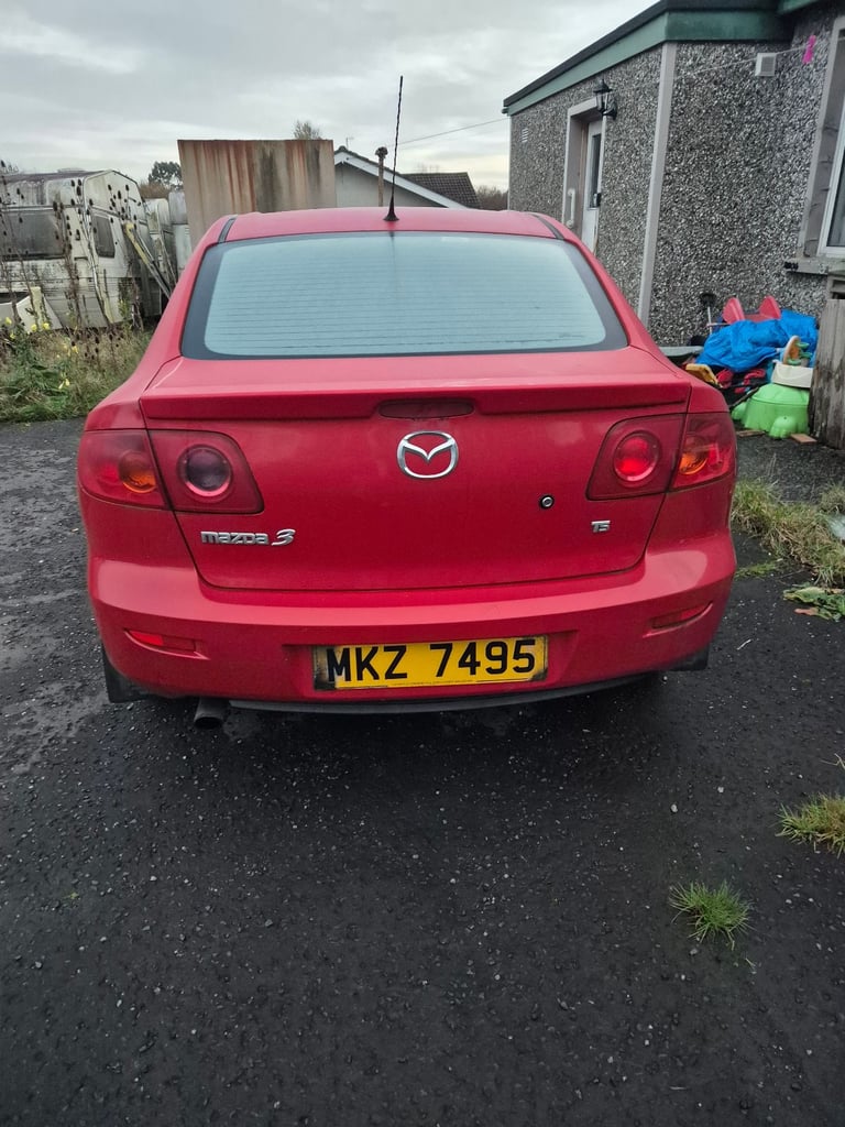 Mazda, 3, Saloon, 2004, Manual, 1598 (cc), 4 doors