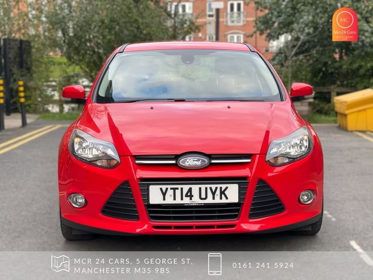 2014 Ford Focus 1.0 125 EcoBoost Zetec 5dr HATCHBACK Petrol Manual