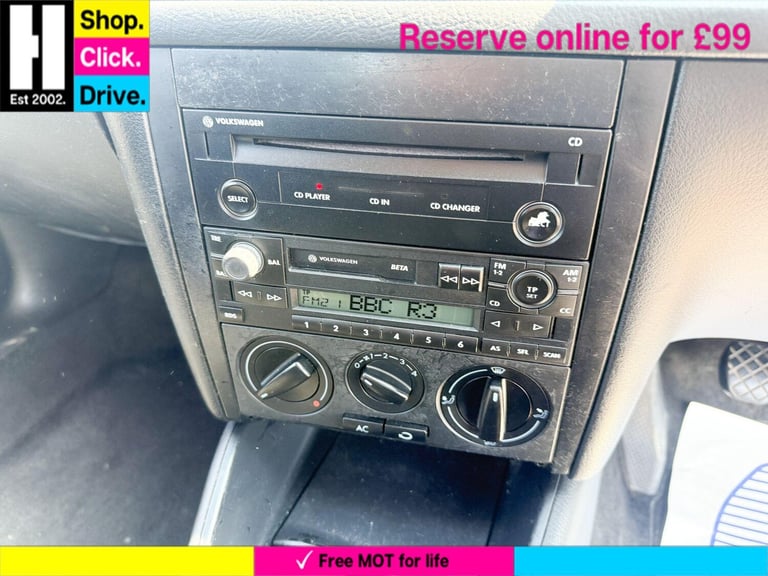  Volkswagen Golf 1.6 Match 5dr Petrol Manual
