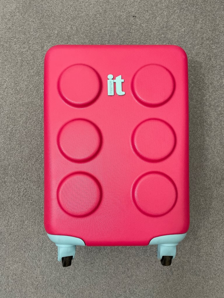 Children’s IT Lego style hard cabin suitcase