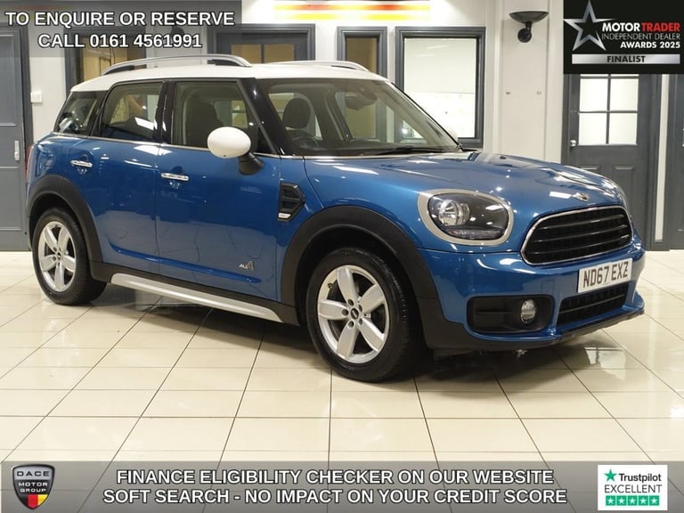 image for 2017 MINI Countryman 1.5 Cooper SUV 5dr Petrol Manual ALL4 Euro 6 (s/s) (136 ps) HATCHBACK Petrol...