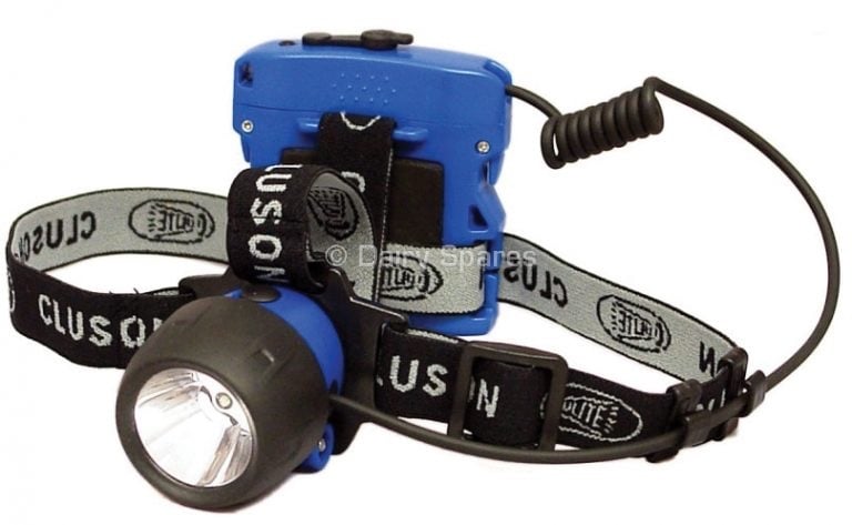 CLULITE HEAD-A-LITE RECHARGEABLE HEAD TORCH-Used