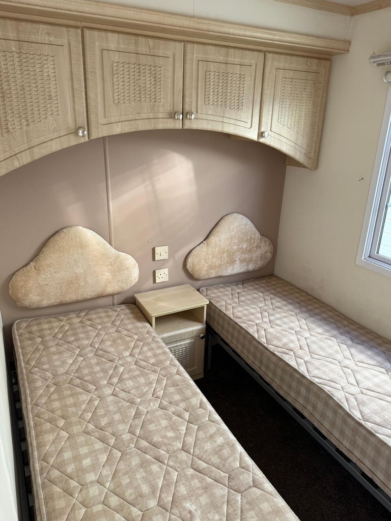 CHEAP CARAVAN FOR SALE FOR PRIVATE LAND DOUBLE GLAZED & HEATED