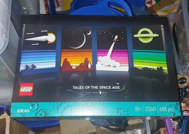 image for Lego Ideas Tales Of The Space Age set 