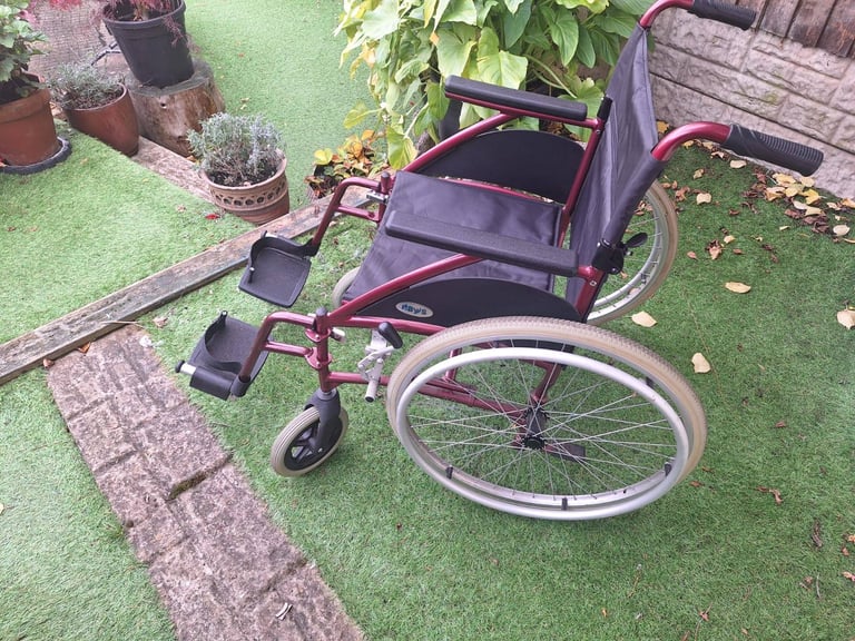 image for Wheelchair with rain cape