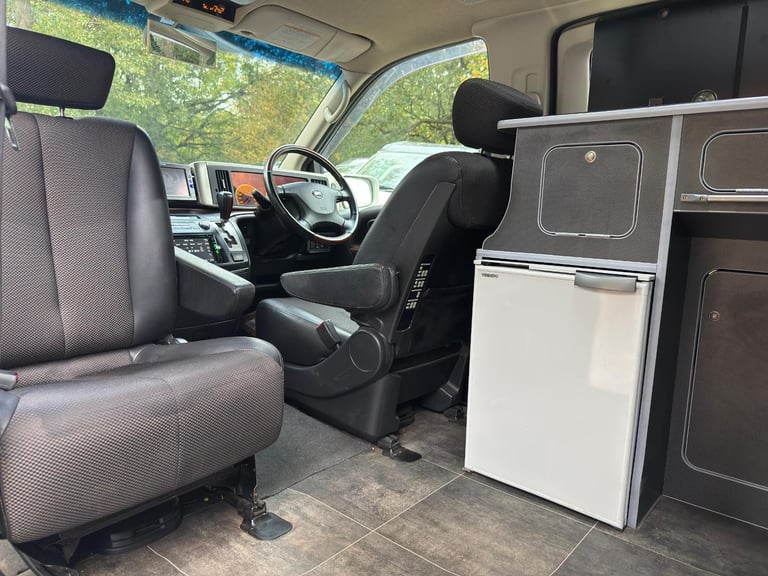 2007 Nissan Elgrand POP TOP 4 Berth Full Camper Conversion