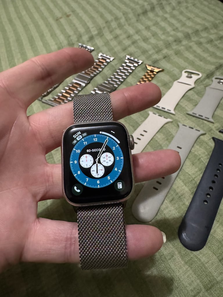 Apple Watch Series 5 40mm GPS Stainless Milanese Loop 