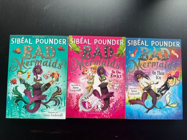 Bad Mermaids 3 Books Collection Set Pack By Sibeal Pounder