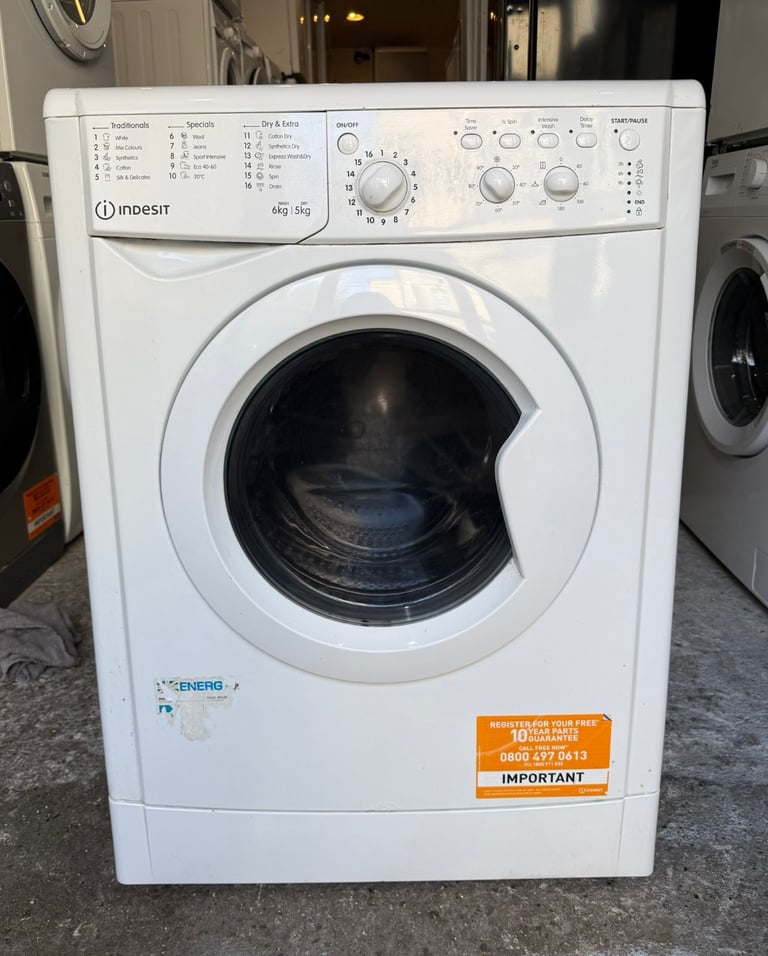 Indesit 6+5kg Washer Dryer Withh Free Deliveryy N Warranty 