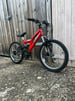 Boys red trax double suspension mountain bike 20 wheels ready to ride 