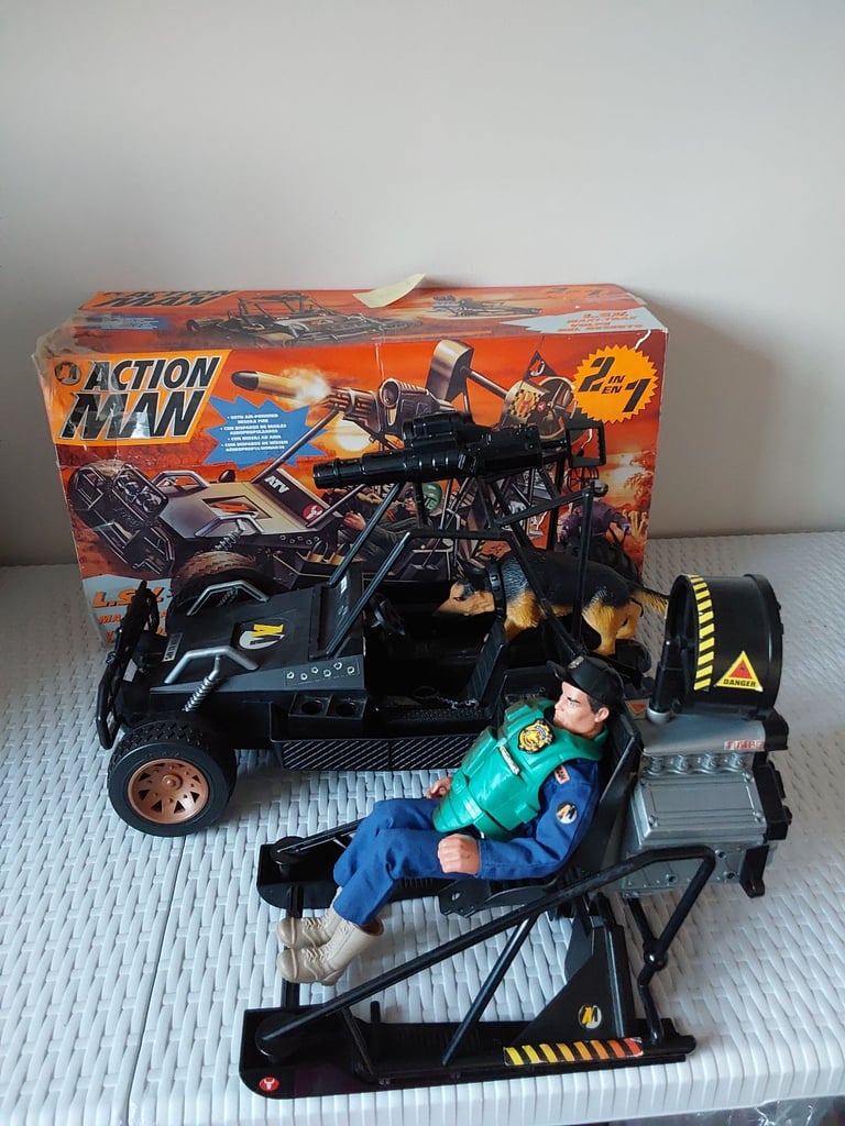 Action Man L.S.V Maxi-Trax Volpe Del Deserto - Used