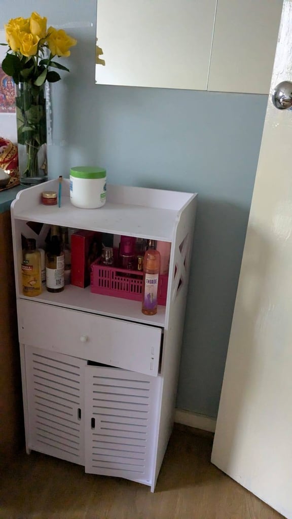 image for JOYHUT Bathroom Storage Unit, Waterproof Bathroom Cabinet