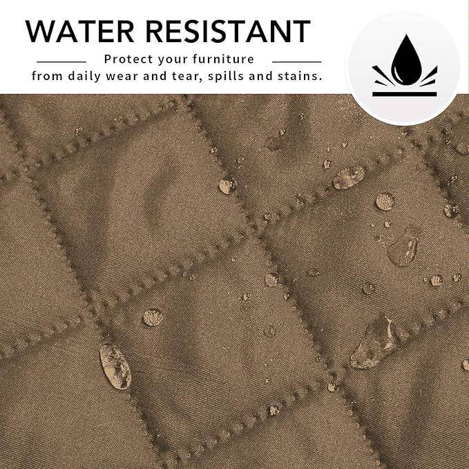 Quilted reversible water resistant L Shape Sofa Cover - NEW