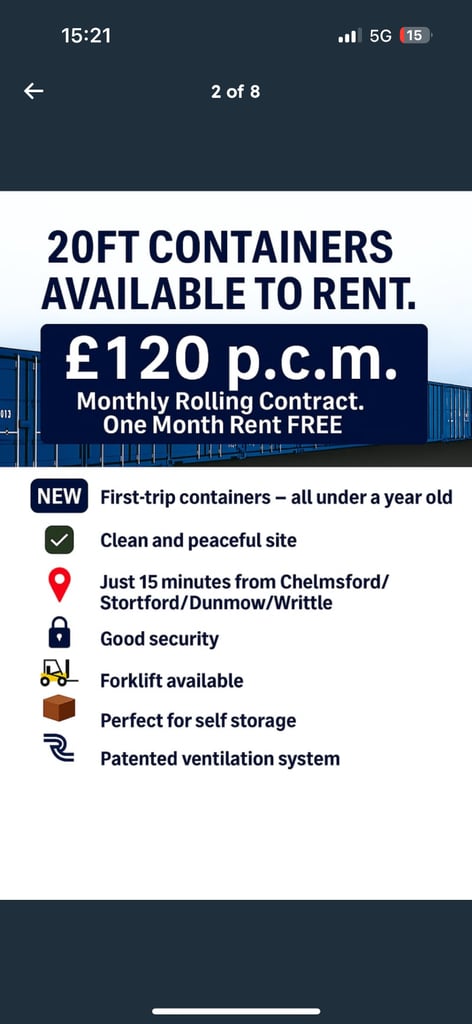 SELF STORAGE CM6 AREA