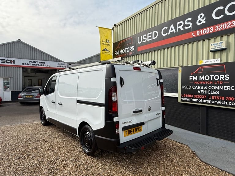 2014 64 VAUXHALL VIVARO 1.6 CDTI 2900 ECOFLEX PANEL VAN 5DR DIESEL MANUAL L1 H1 