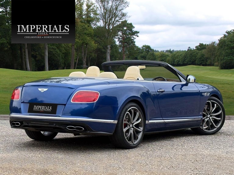 2017 Bentley Continental 4.0 V8 GTC S Auto 4WD Euro 6 2dr CONVERTIBLE Petrol Automatic