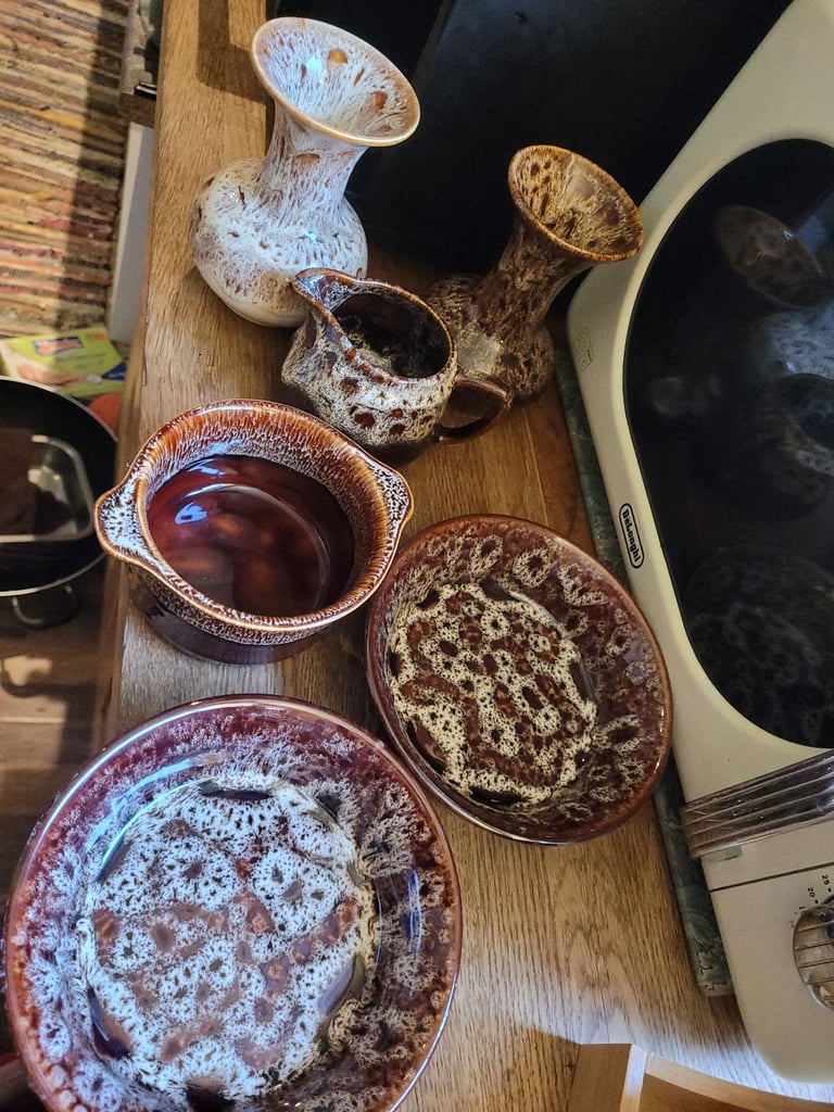 Vintage Cornish pottery