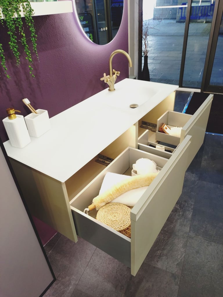 Dansani YOU! 120cm Vanity Set Light Green *Manufacturers Ex-display* RRP £5820