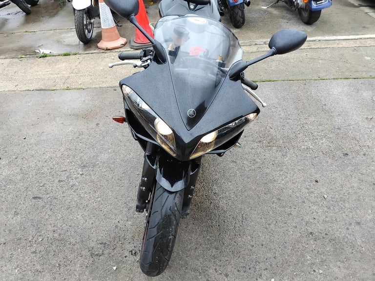 2007 56 YAMAHA YZF R1 07 4C8 SUPERBIKE 1000 BLACK NEW MOT HPI CLEAR YZFR1