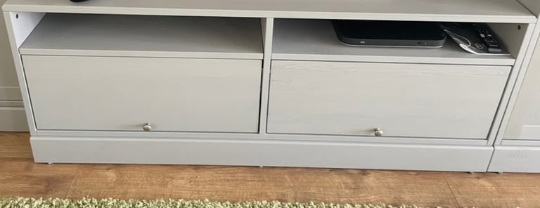 Grey IKEA Havsta TV Unit