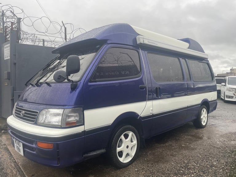 Toyota Hiace 3.0 TD Auto Super Custom LWB 6 berth 8 Seater Pop Top Camper van 