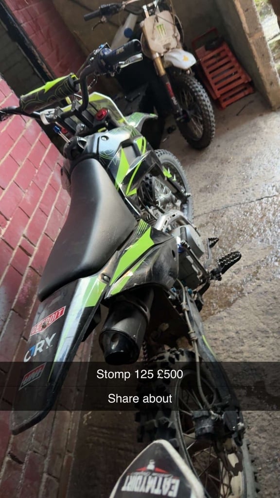 125cc stomp pitbike