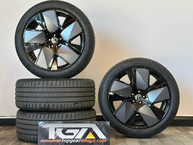 21" Genuine VW TOUAREG MK3 760 Alloy Wheels & BRIDGESTONE Tyres