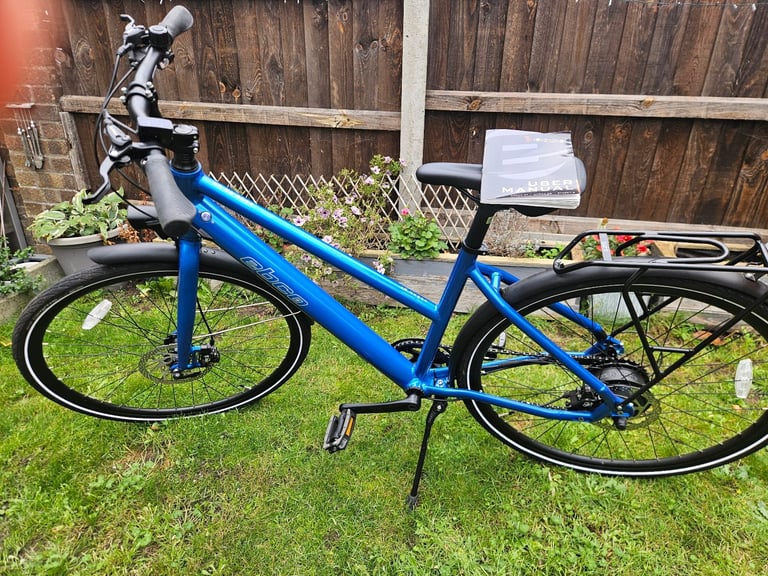 image for Ebco urban 2t e-bike in peacock blue 