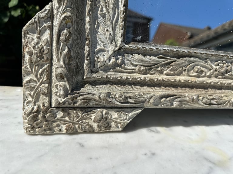 Wonderful French Antique 19th Century Carved Mirror 71X120cm– Great Condition