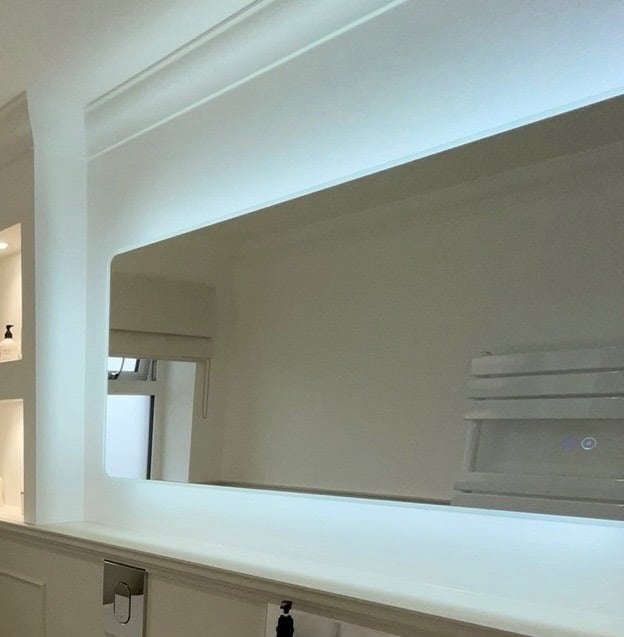 image for Led mirror with speaker