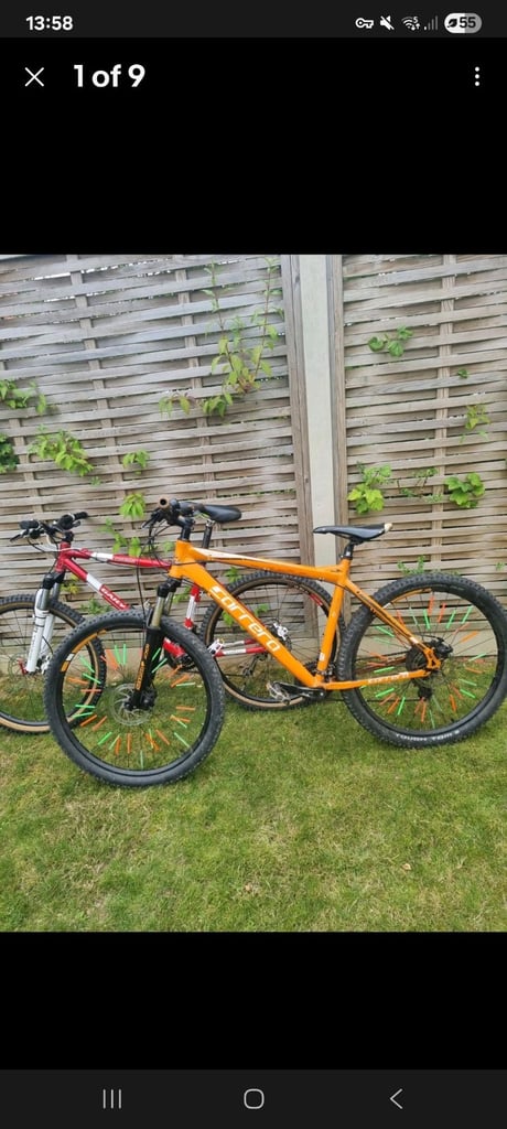 Mountain bikes x2 