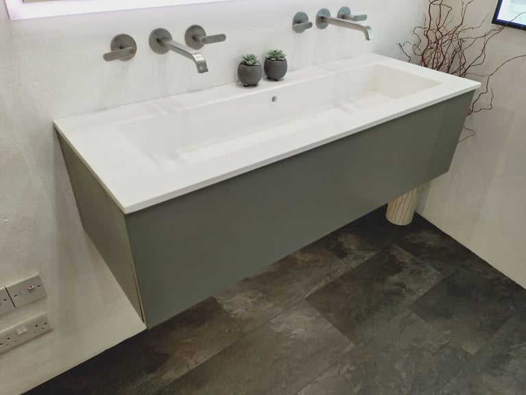 Dansani YOU! 120cm Vanity Set Jet Grey *Manufacturers Ex-display* RRP £3081