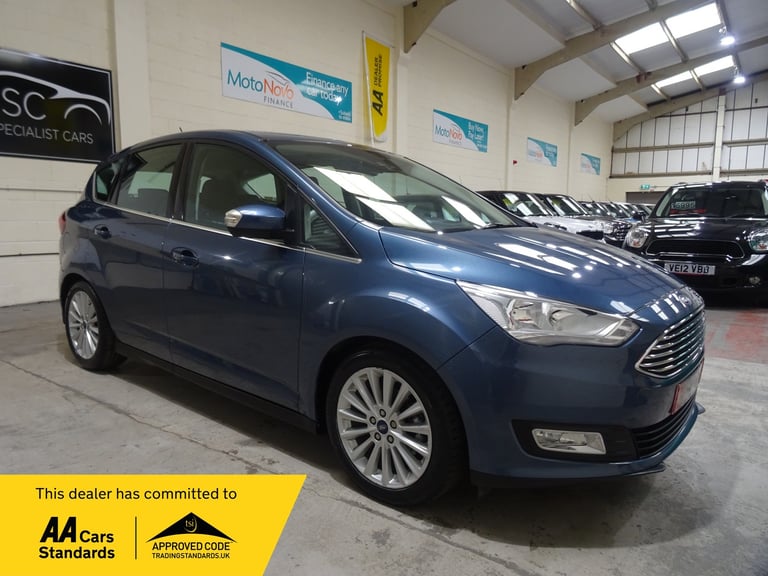 2018 Ford C-Max 1.0 EcoBoost Titanium 5dr **LOW MILEAGE*ONLY 20000 MILES FROM NEW** MPV Petrol Ma...