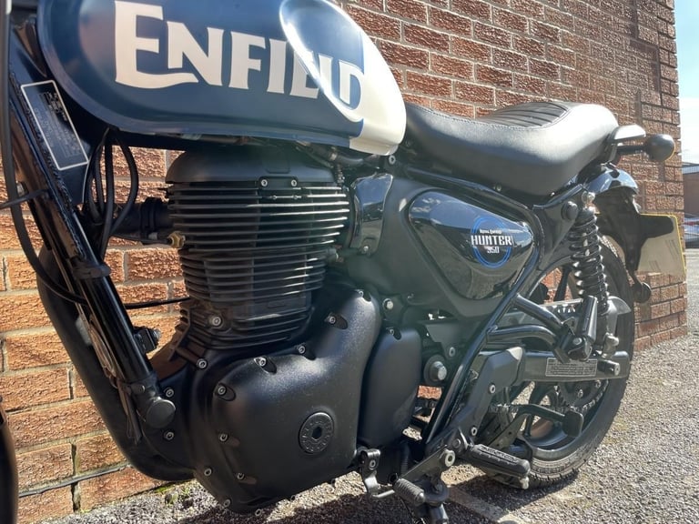 ROYAL ENFIELD HUNTER HNTR 350 E5, 72 REG 9194 MILES, ONE OWNER, 350cc RETRO B...