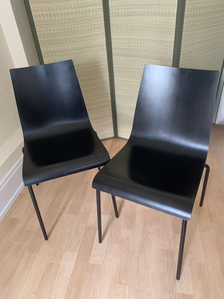 image for Two Habitat 'Callum' dining room chairs