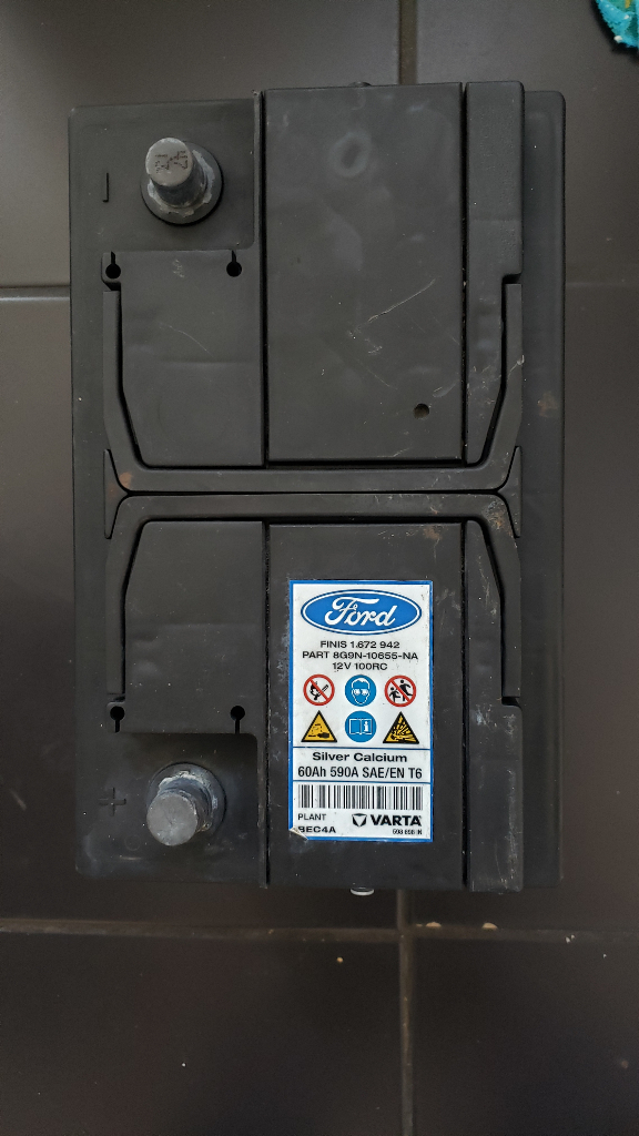 Ford varta car battery 60ah 