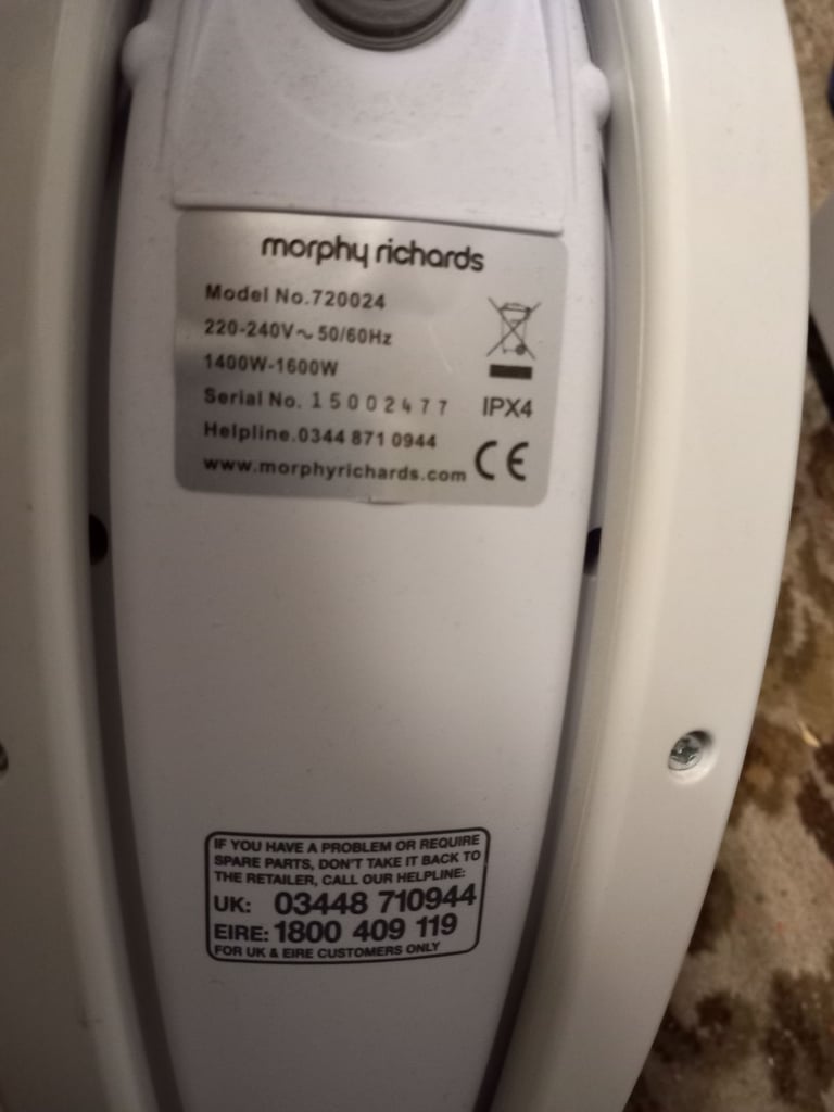 Morphy richards steam cleaner 