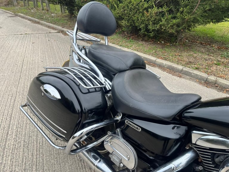 2007 07 KAWASAKI VN 1600 D6F CLASSIC TOURER CRUISER TOURING VN1600 BLACK