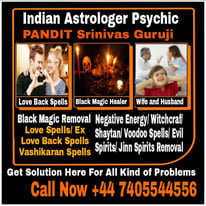 Indian Astrologer&Spiritual Healer/Black Magic Removal/Love Back Spell