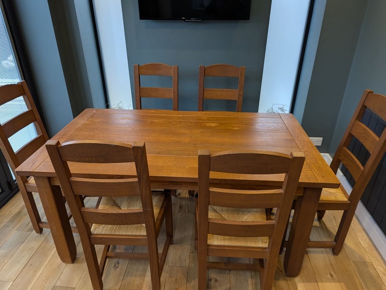 Oak table for Sale in Derbyshire Dining Tables Chairs Gumtree