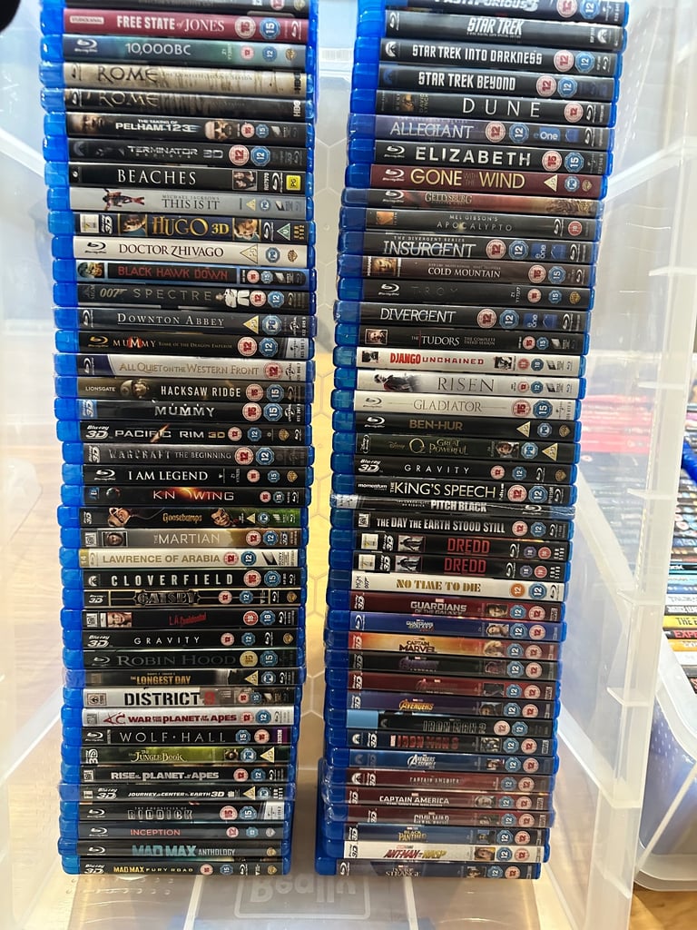 image for Blu ray DVDs 