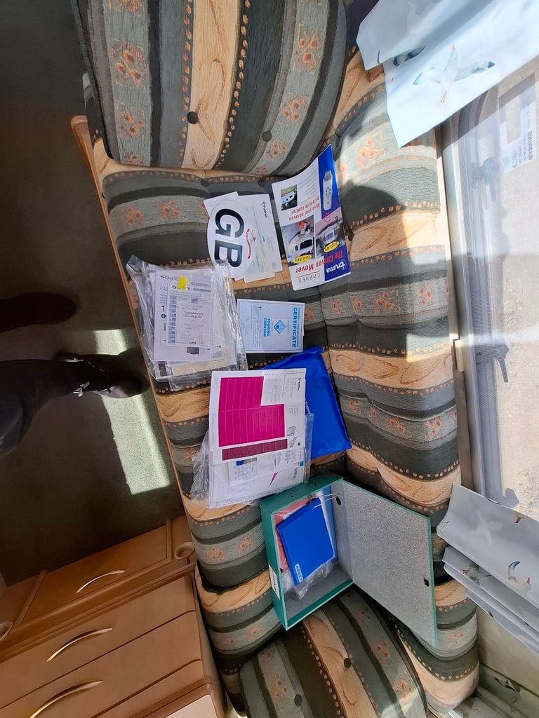 2004 ABBEY Vogue GTS 416 4 berth caravan with full size AWNING and MOTOR MOVER