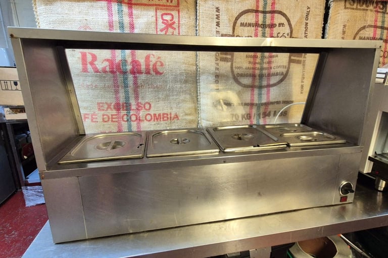 Countertop Display Dry Bain Marie 114cm wide