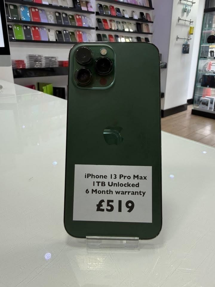 image for iPhone 13 Pro Max – 1TB  – Unlocked – Excellent Condition – Warranty Included