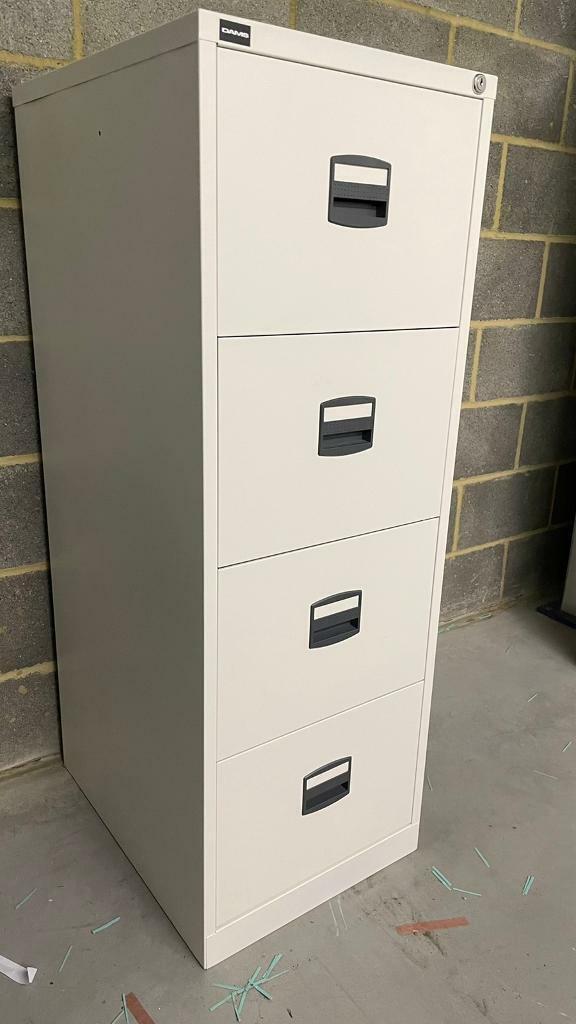 White Office Filing Cabinet 