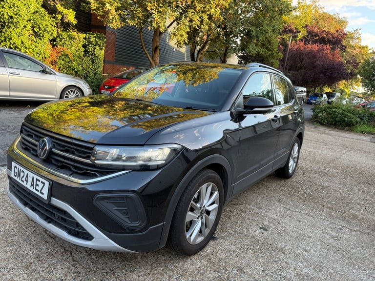 2024 24, VOLKSWAGEN T-CROSS 1.0 TSi MATCH DSG, 8K MILES, 1 OWNER, AUTOMATIC, ULEZ FREE