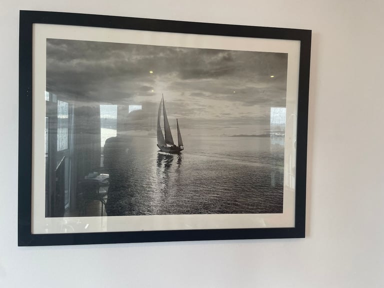 Large Wall Prints in Frames x 2, Pick up in Ayr